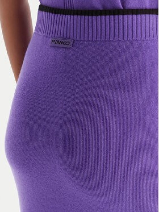 PINKO Spódnica midi 105489 A2Q9 W21 Fioletowy Regular Fit