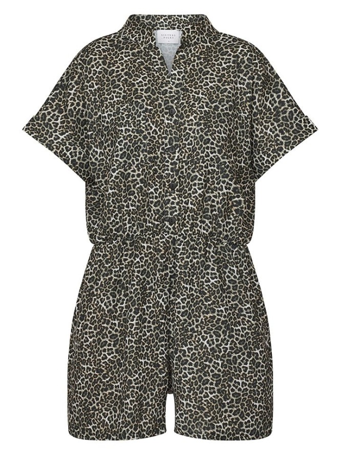 SisterS point Kombinezon w kolorze czarno-szarym rozmiar: M