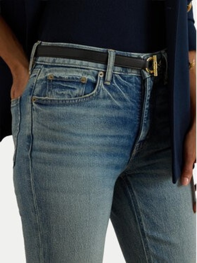 LAUREN RALPH LAUREN Jeansy 200P03646001 Niebieski Straight Fit