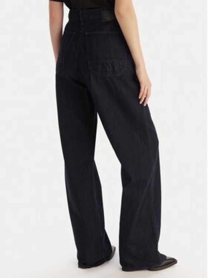 G-Star Raw Jeansy Roos D27705-D536 Granatowy Wide Leg