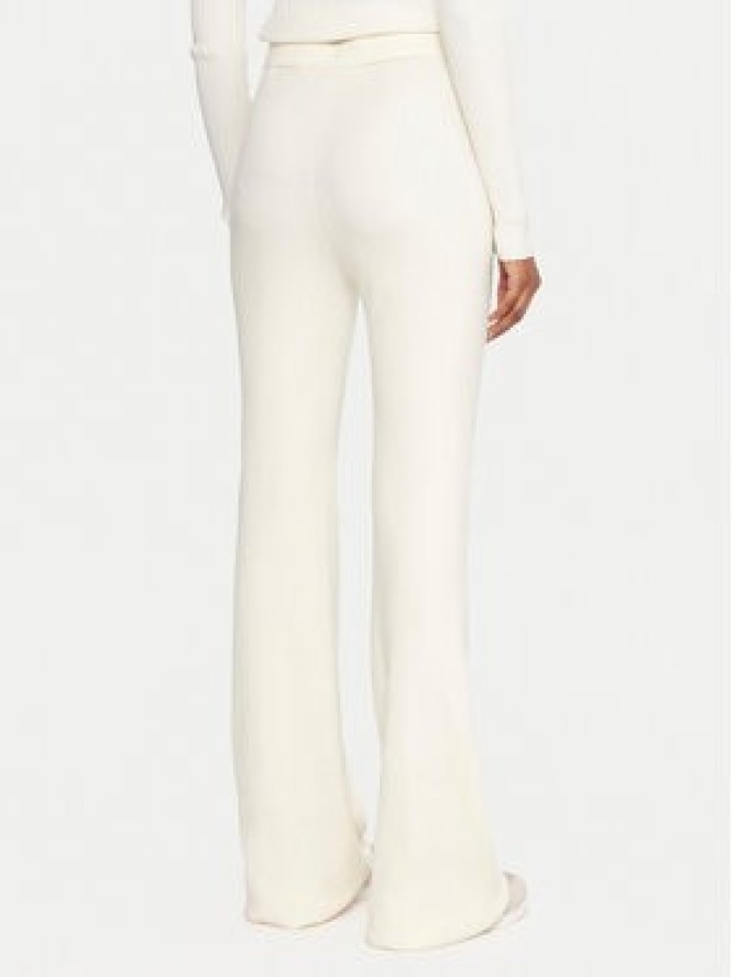 Guess Legginsy V5BB08 Z3JD2 Écru Flare Fit