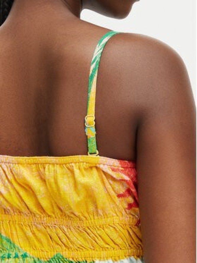 Roxy Top Atlas Palmy Daze ERJWT03669 Kolorowy Regular Fit