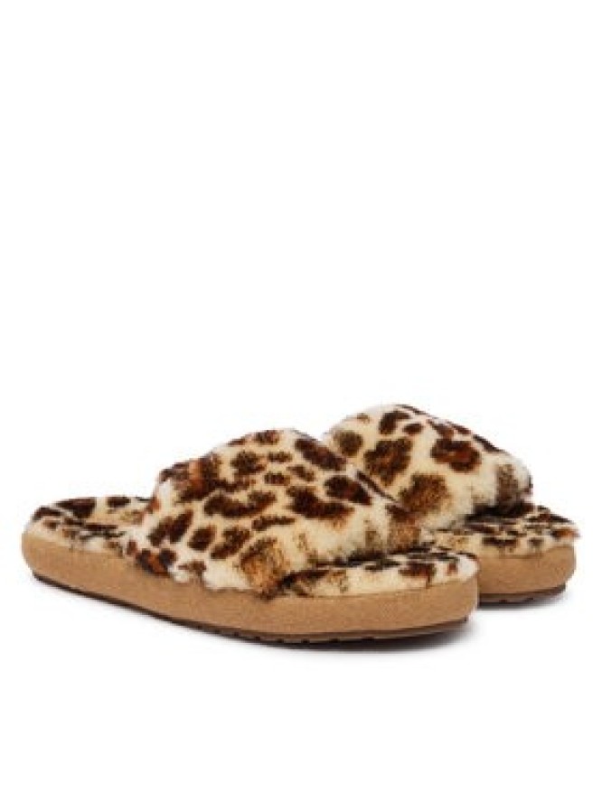 EMU Australia Kapcie Mckay Leopard W13203 Brązowy
