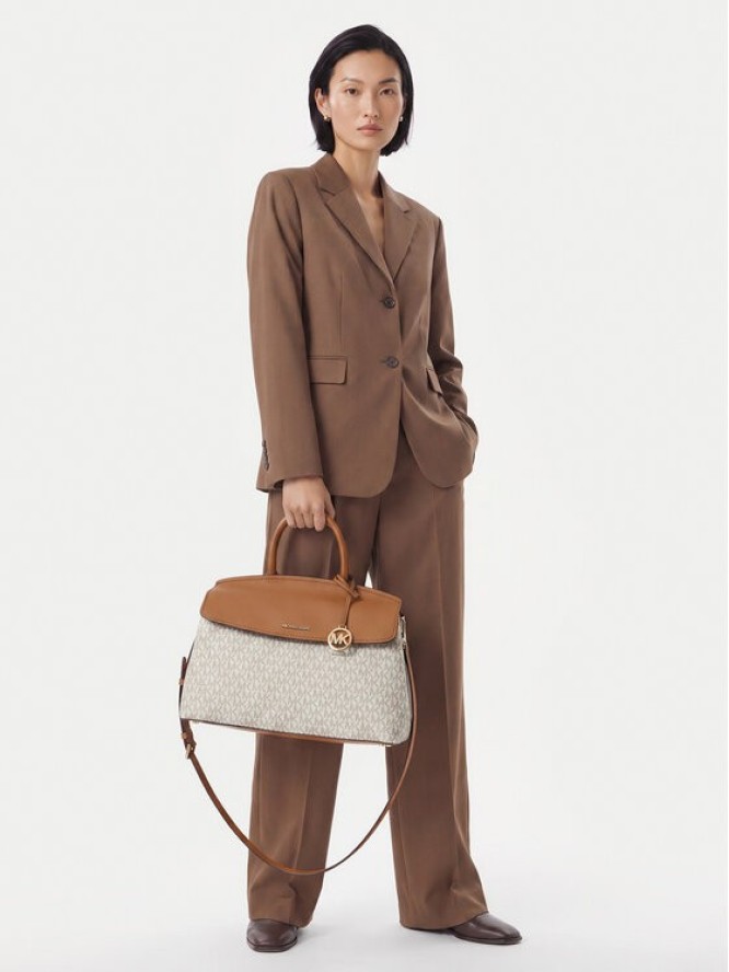 MICHAEL Michael Kors Torebka 30T6GX7S2B Kremowy