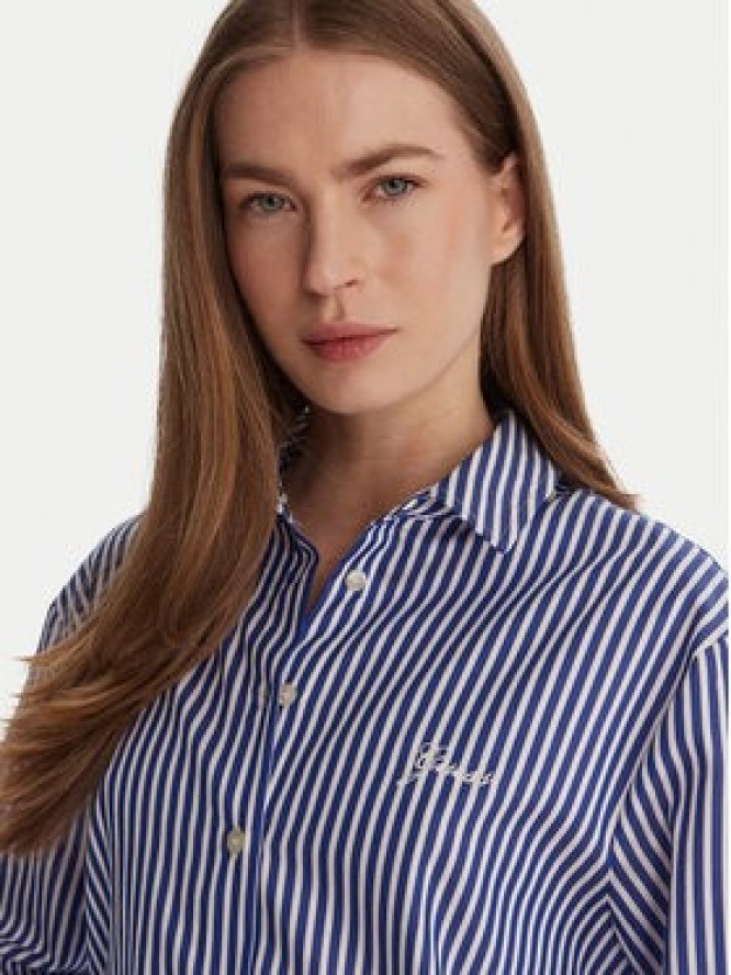 Guess Koszula W6GH39 W1849 Niebieski Relaxed Fit