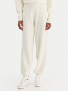 Calvin Klein Underwear Spodnie dresowe LV00QS7569 Écru Regular Fit