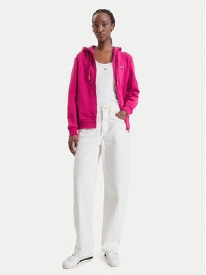 Lacoste Bluza SF5256 Różowy ciemny Regular Fit