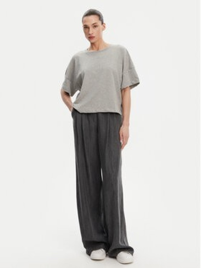 French Connection T-Shirt 76BZA Szary Relaxed Fit