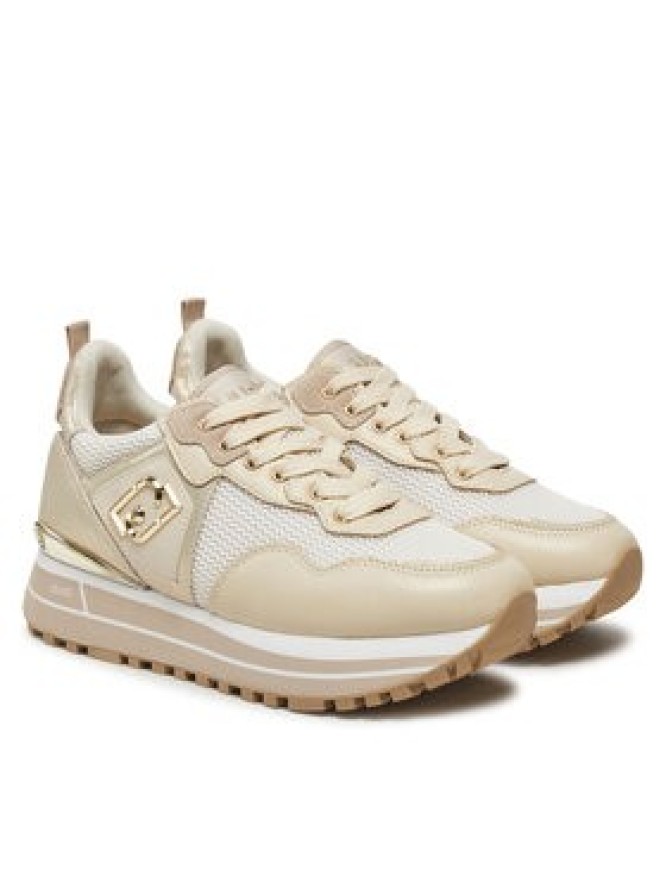 Liu Jo Sneakersy Maxi Wonder BA5013 PX602 Écru
