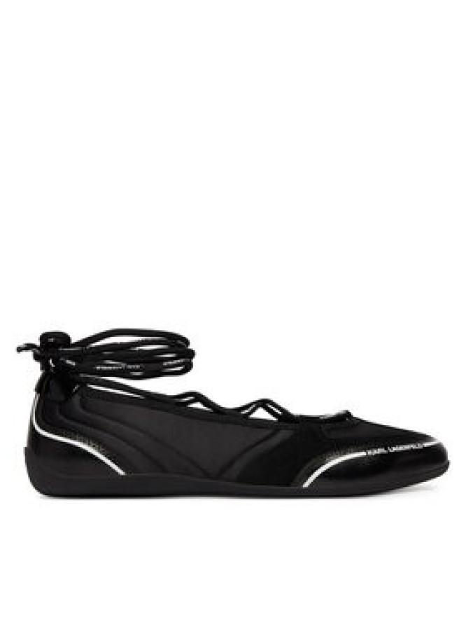 KARL LAGERFELD Baleriny Altia KL66111 Czarny
