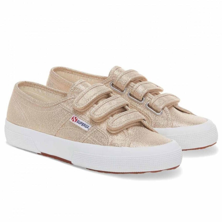Sneakersy damskie Superga 2750 Straps Lame