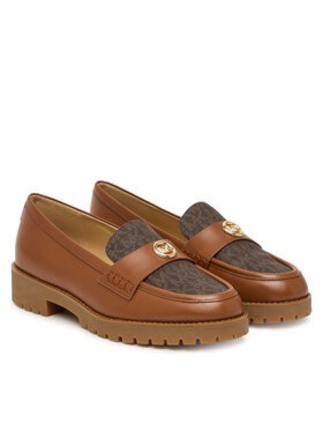 MICHAEL Michael Kors Loafersy Jaelyn Lug 40T6JLFP2L Brązowy