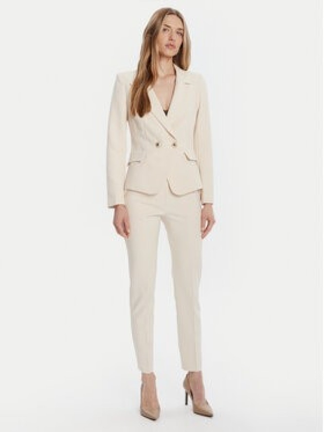 Rinascimento Marynarka CFC0126221003 Beżowy Slim Fit