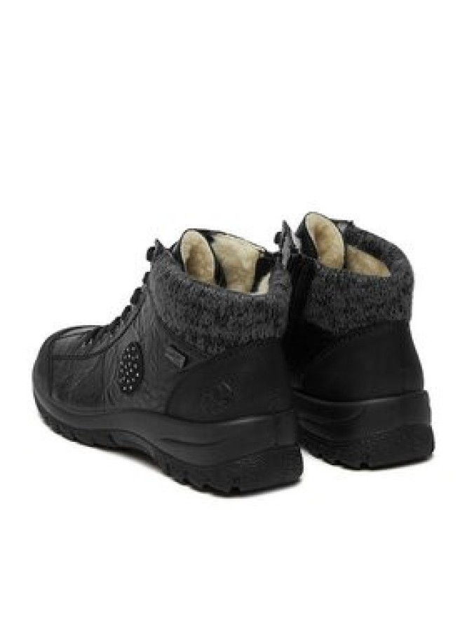 Rieker Trzewiki CEO-L7110-01 Czarny