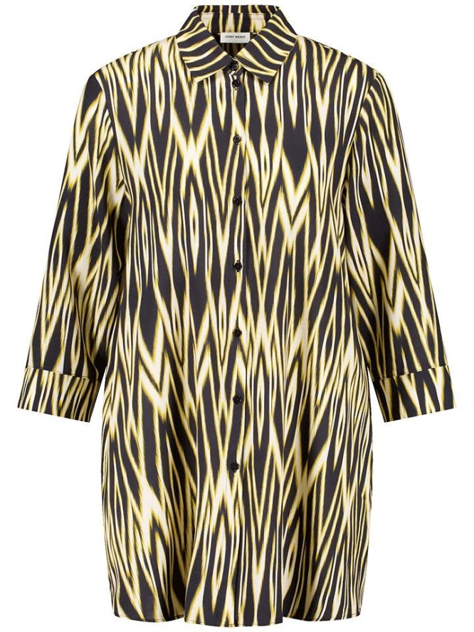 Gerry Weber Bluzka w kolorze czarno-kremowym rozmiar: 42