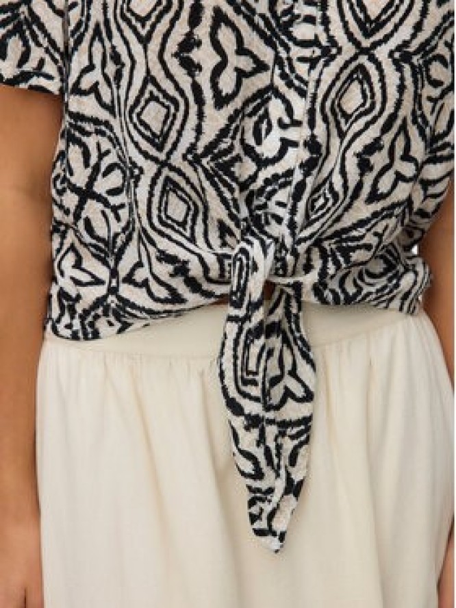 Vero Moda Koszula Menny 10303694 Czarny Relaxed Fit