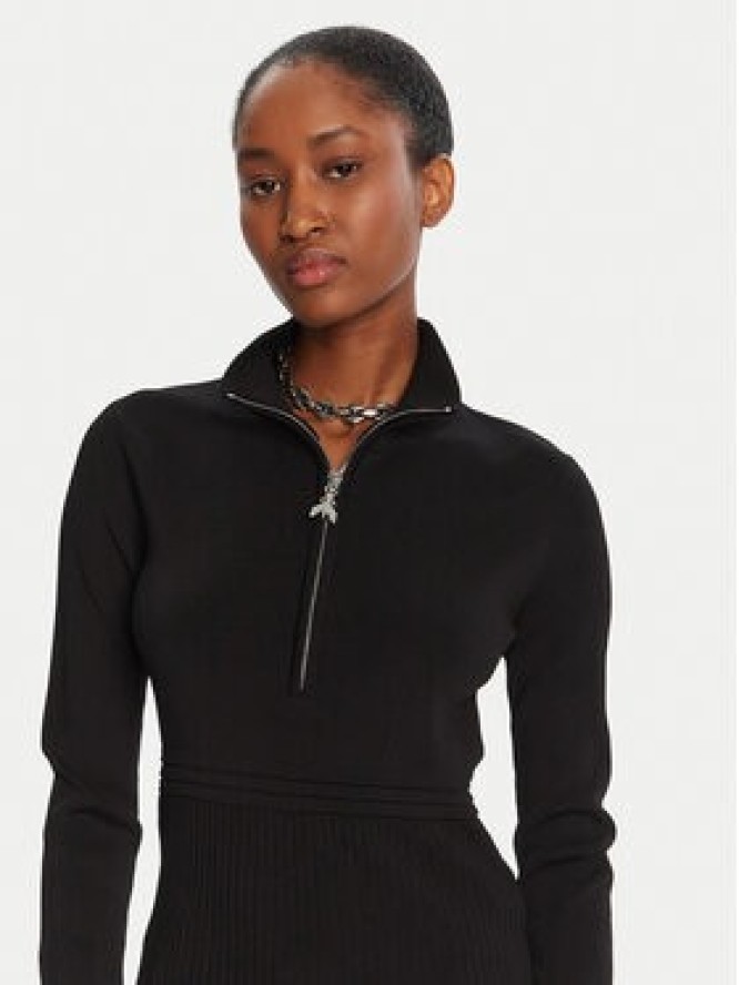 Patrizia Pepe Sweter 8K0323 K274 Czarny Regular Fit