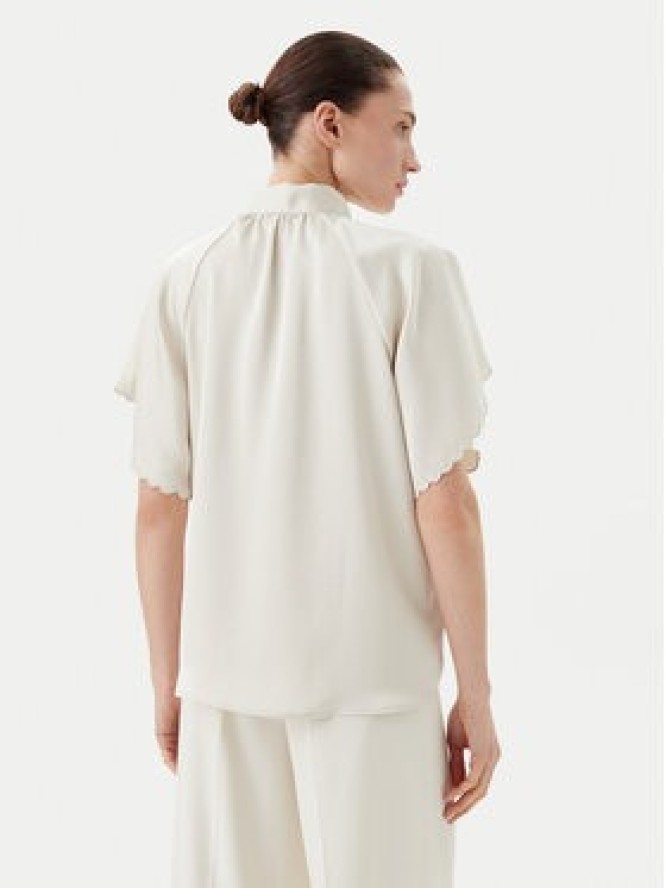 Bruuns Bazaar Bluzka Beckia Wendi BBW4439 Écru Regular Fit