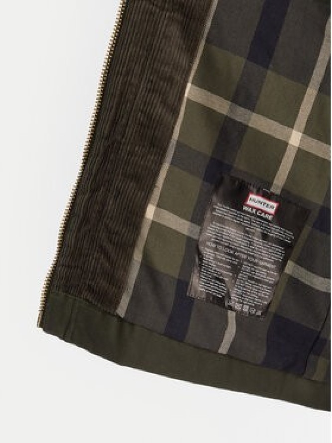 Hunter Kurtka przejściowa Leith HARW0065251 Zielony Oversize