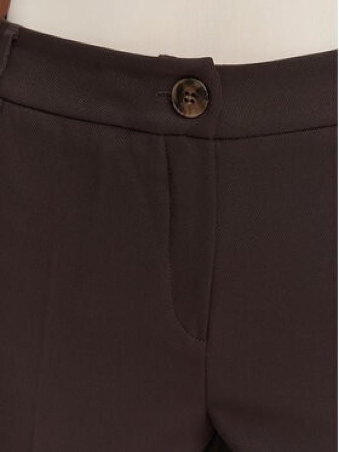 Marella Spodnie materiałowe Amico2 2625136291 Brązowy ciemny Straight Fit