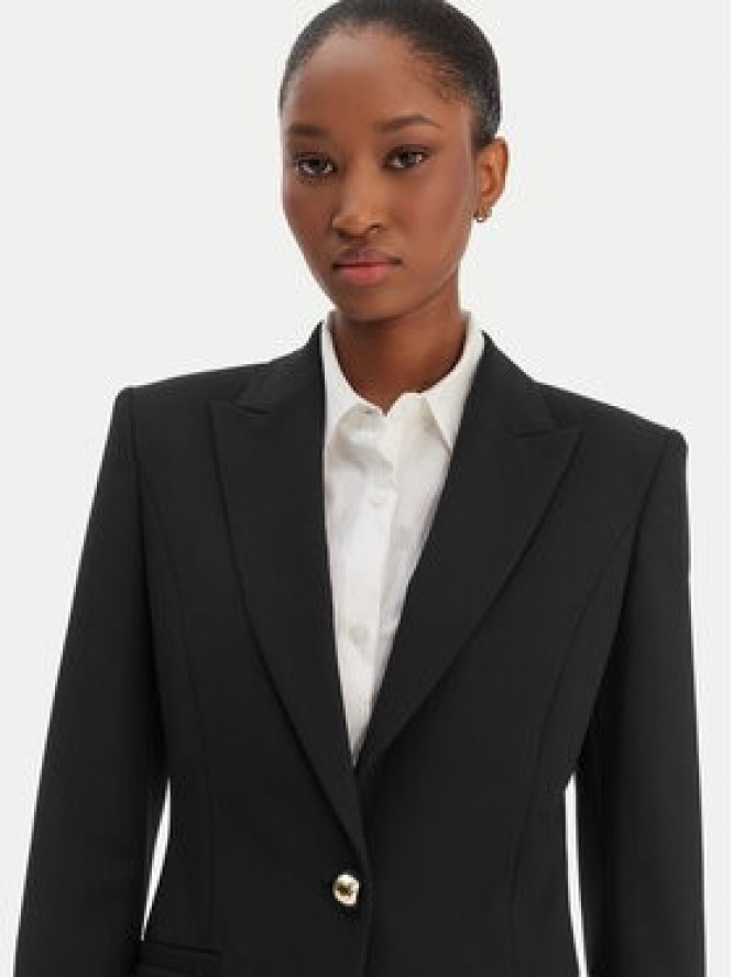 HUGO Marynarka Abire 50565362 Czarny Slim Fit