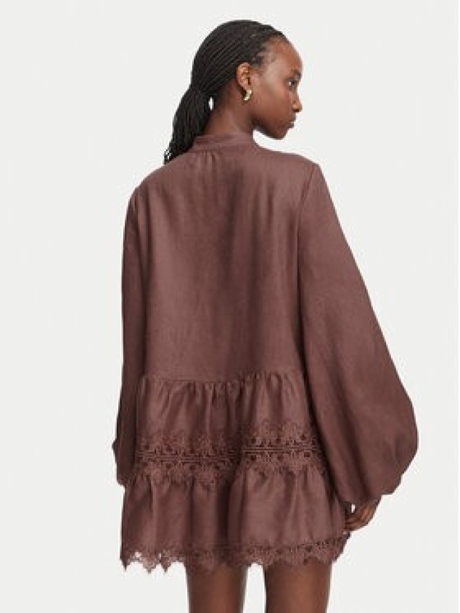 Bardot Sukienka codzienna Antonia 59849DB2 Brązowy Relaxed Fit