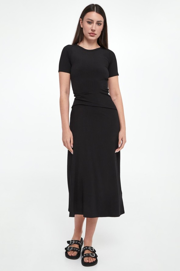 Sukienka z marszczeniem Norois MARELLA MONOCHROME