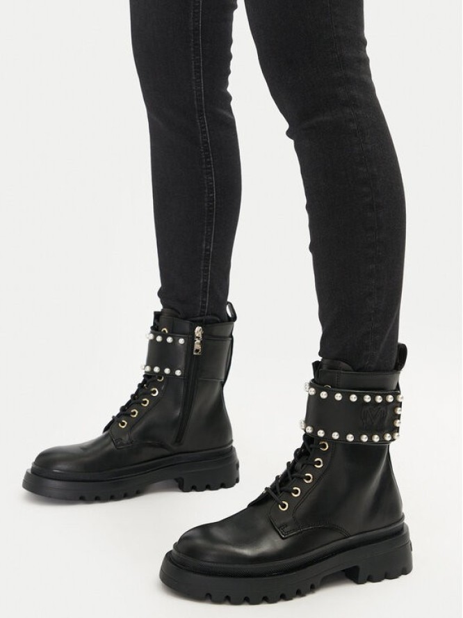 LOVE MOSCHINO Trapery JA24235G0LIA0000 Czarny
