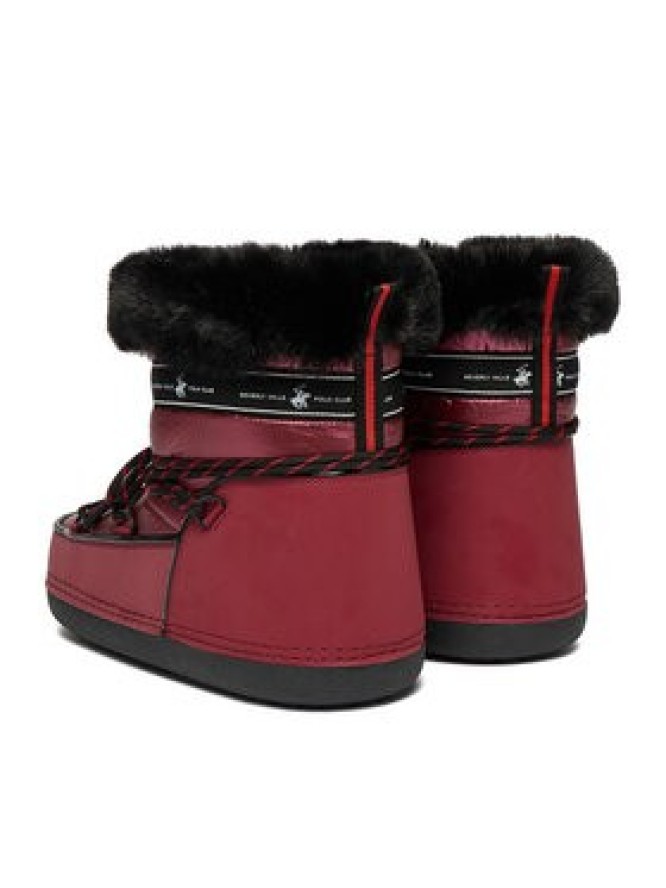 Beverly Hills Polo Club Śniegowce GH-9094 Bordowy