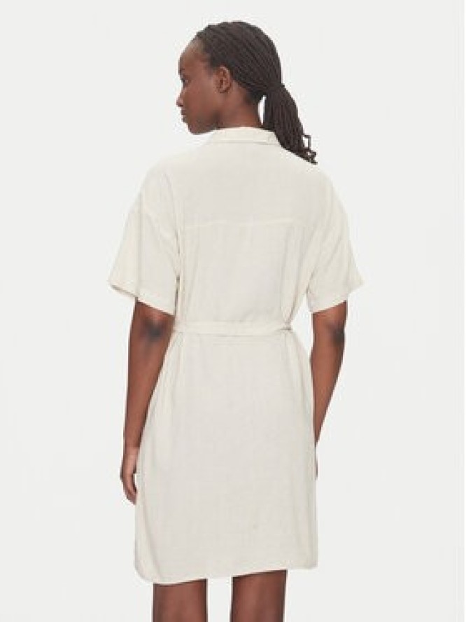 Vero Moda Sukienka koszulowa Thea 10333791 Beżowy Loose Fit