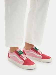 Vans Tenisówki Old Skool VN000EDYFO91 Różowy