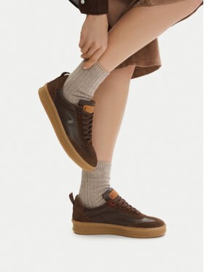 U.S. Polo Assn. Sneakersy EO-YANA001W/6SL1 Brązowy