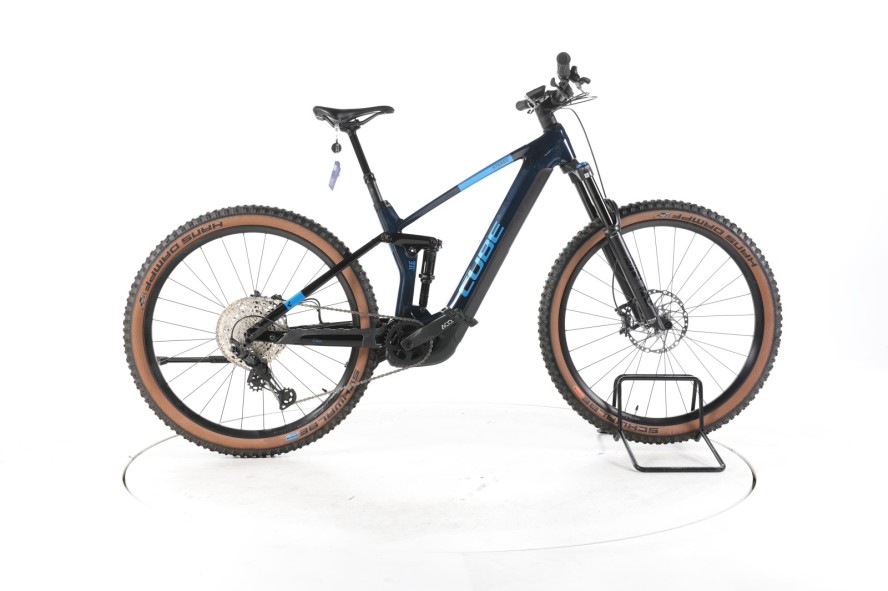 Second Life - Cube Stereo Hybrid 140 HPC SLX E-Bike Carbon - Bardzo dobry stan