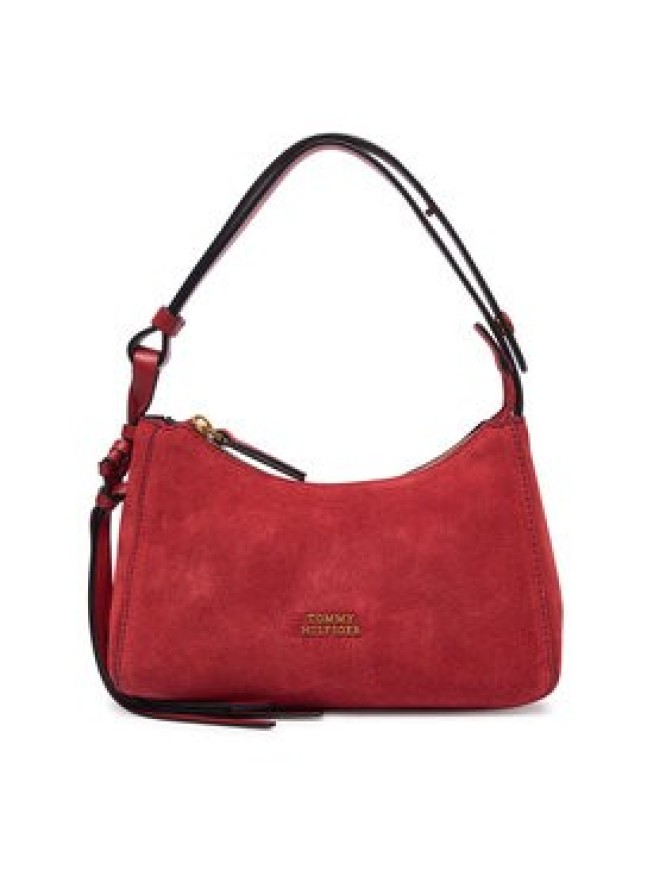 Tommy Hilfiger Torebka Th Statement Mini Should Bag Sue AW0AW18823 Czerwony