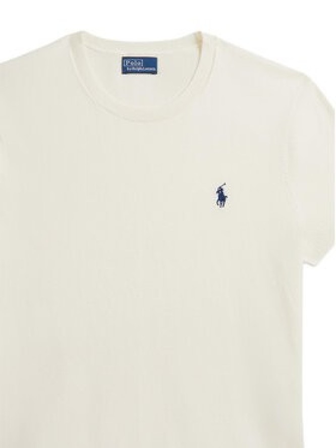 Polo Ralph Lauren T-Shirt 211971872003 Écru Slim Fit