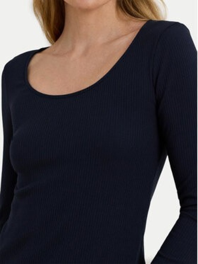 LAUREN RALPH LAUREN Bluzka 200980145002 Granatowy Slim Fit