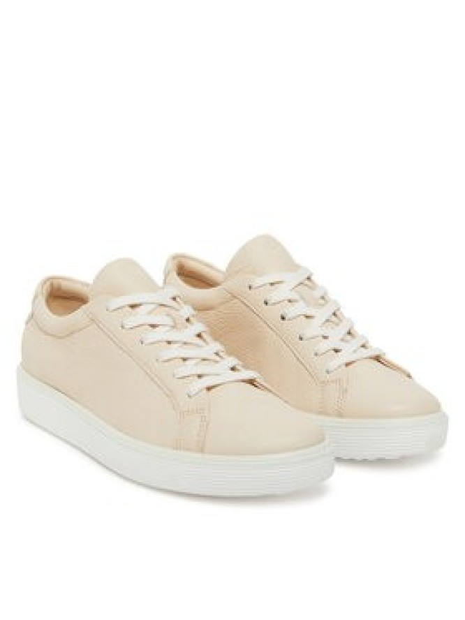 ECCO Sneakersy Soft 60 21920301378 Écru