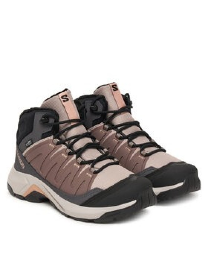 Salomon Trekkingi X-Adventure Coldrush Waterproof L47856500 Różowy