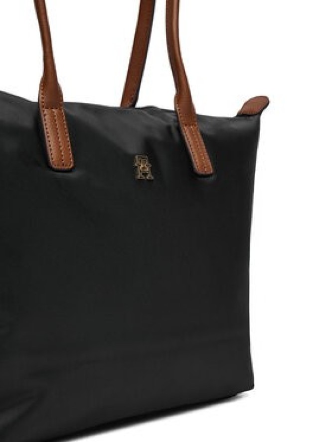 Tommy Hilfiger Torebka Popette Tote AW0AW17711 Czarny