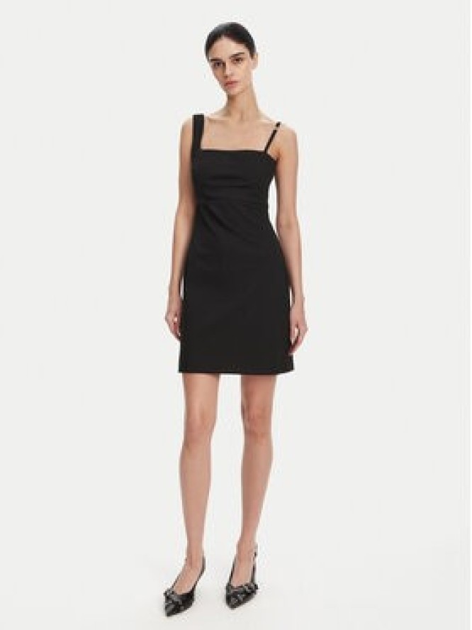 HUGO Sukienka codzienna Kutari 50530172 Czarny Slim Fit