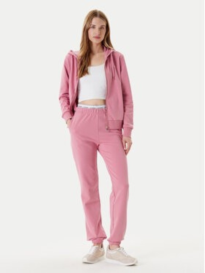 Guess Bluza O5RQ01 KCO31 Różowy Regular Fit