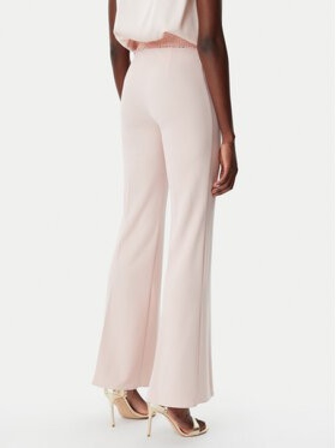 Rinascimento Spodnie materiałowe CFC0122831003 Różowy Regular Fit