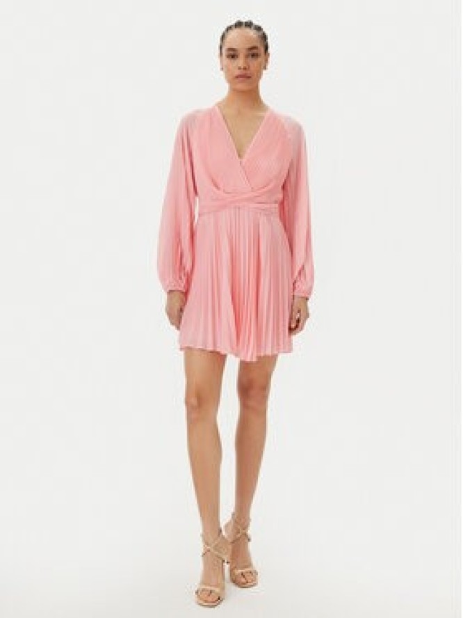 TWINSET Sukienka koktajlowa 251TP2334 Różowy Loose Fit