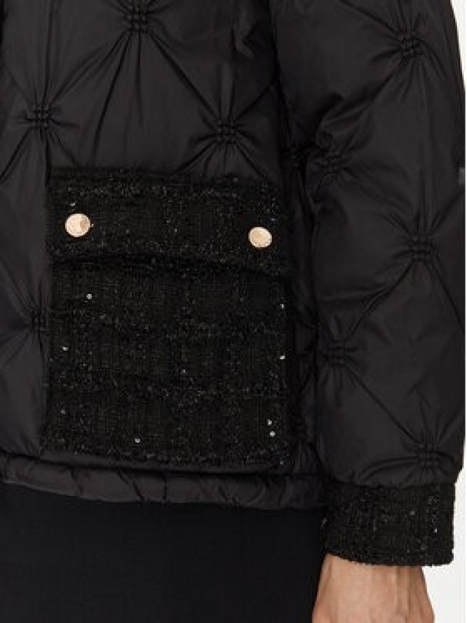 Fracomina Kurtka zimowa FR24WC3003O423S9 Czarny Regular Fit