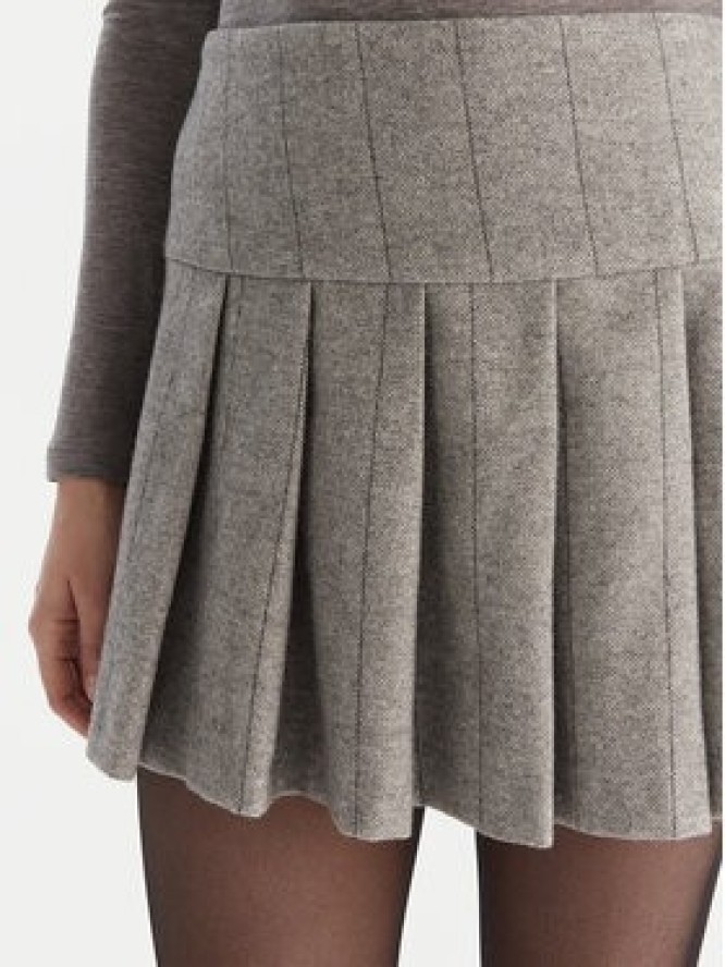 MAX&Co. Spódnica mini Canto 2526106064200 Szary Regular Fit