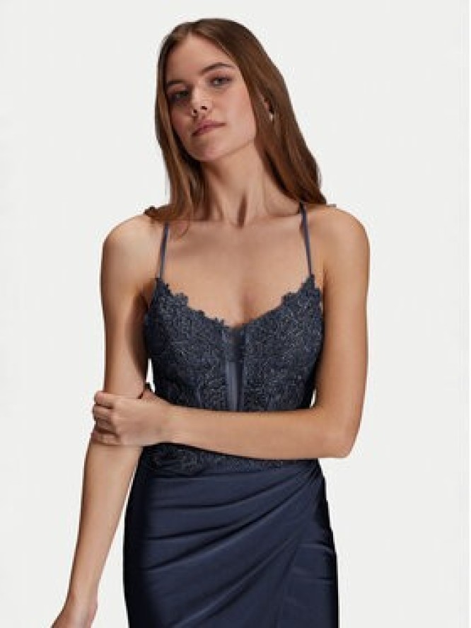Hey Kyla Sukienka wieczorowa 5AI058HK Granatowy Regular Fit