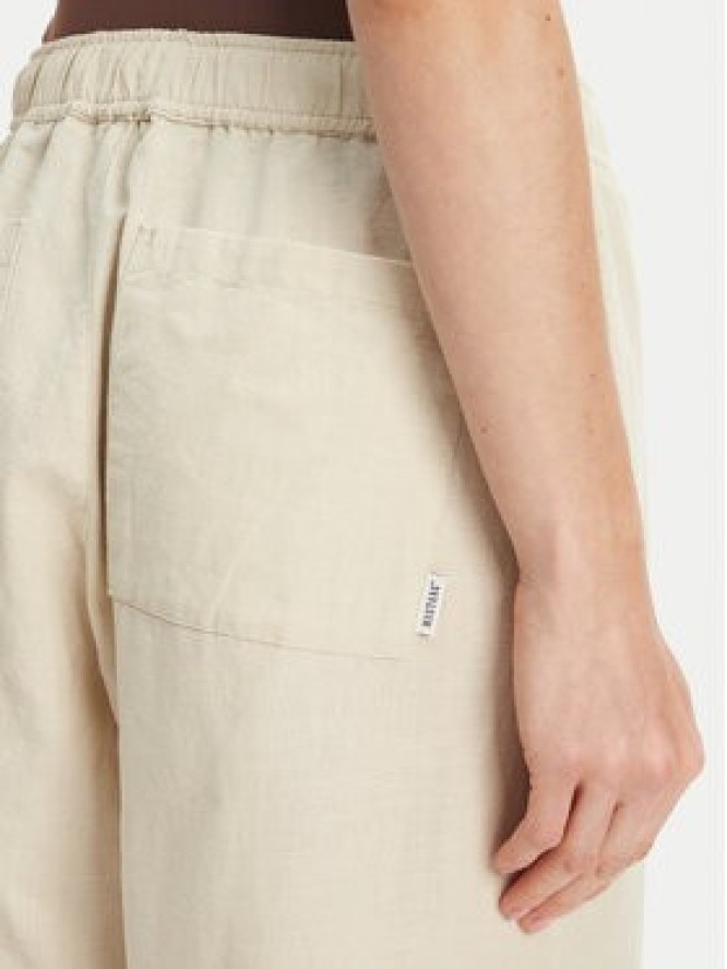 Mustang Spodnie materiałowe Tuscaloosa 1016583 Beżowy Wide Fit