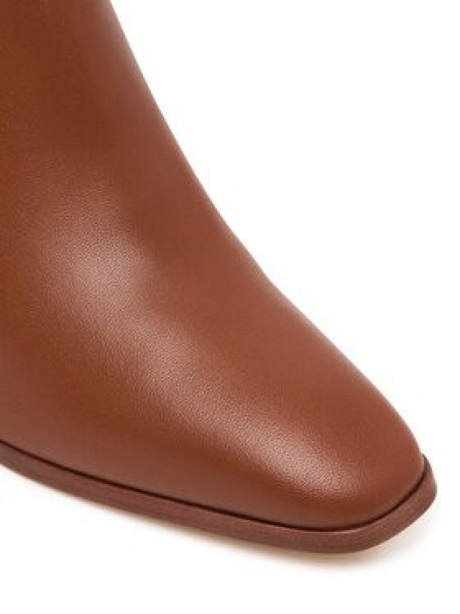 LAUREN RALPH LAUREN Botki Rlyn Bte Hl Bo Bte 802P15661001 Brązowy