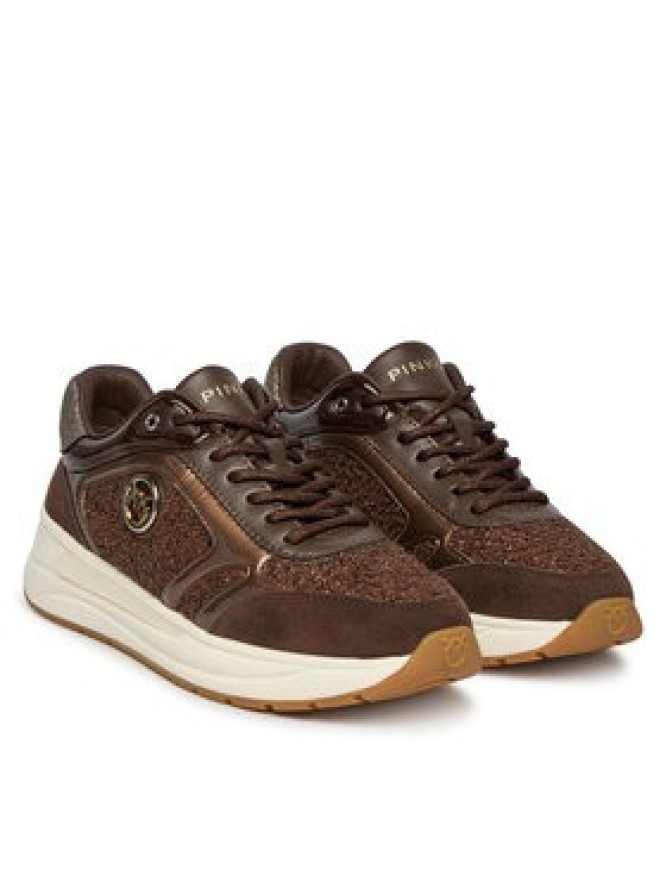 PINKO Sneakersy Nataly 02 SS0197P155 Brązowy ciemny