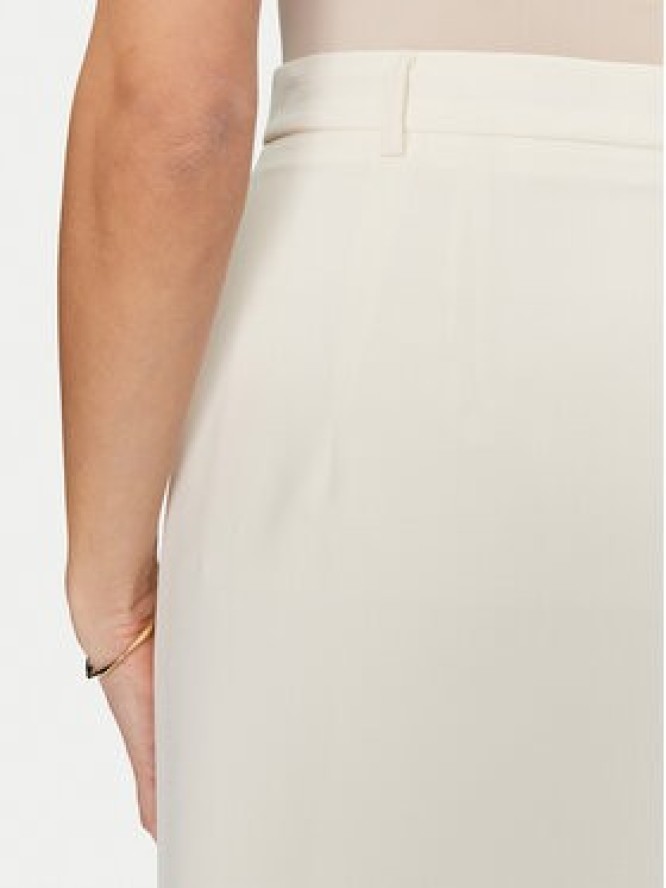 Simona Corsellini Spódnica ołówkowa P25CPGO01501 Beżowy Slim Fit